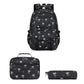 3 Piece Girls School Backpack Set with Lunch Bag Pencil Case