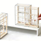 2-Tier Jewelry Organizer with Pull Out Drawer Earring Storage Box Display Case for Earrings Necklace Rings Studs