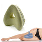 Memory Foam Leg Pillow Cushion Knee Support Washable Cover Side Sleeper