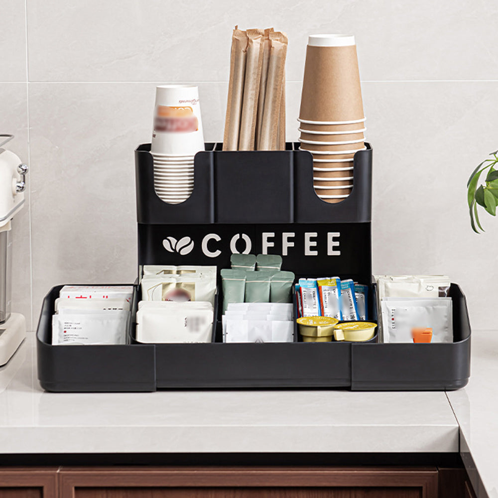 Adjustable Cup Holder Organizer Expandable for Coffee Shop Home Bar