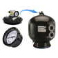 0-60 Psi Pool Filter Pressure Gauge for Swimming Water Pump Spa Aquarium Pressure Test