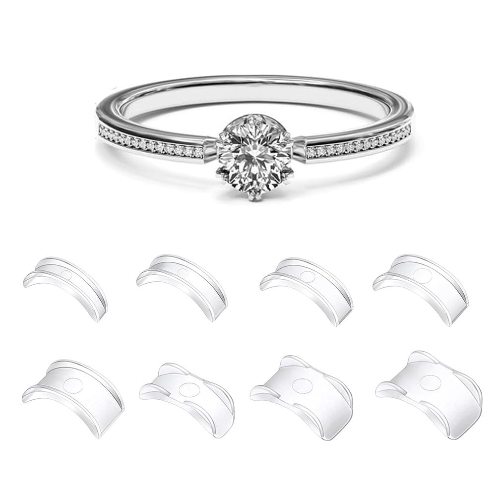 26PCS Ring Size Adjuster For Loose Rings Invisible Ring Guards Spacer Adjuster