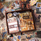 Vintage Scrapbook Kit Bullet Junk Journal Kit with Journaling and Scrapbooking Supplies