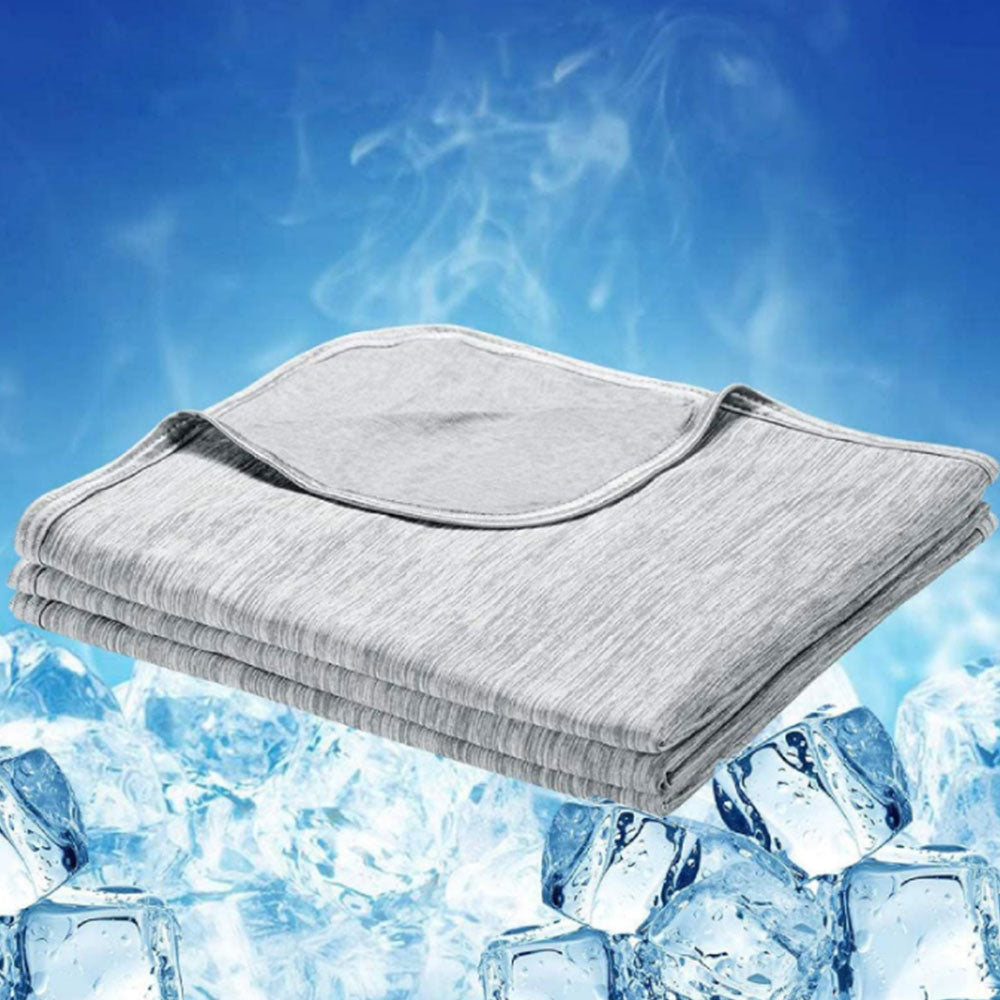Summer Cooling Blanket for Hot Sleeper Absorbs Heat