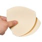 4 Pairs Triangle Replacement Foam Bra Pad Inserts for Sports Bras-Beige