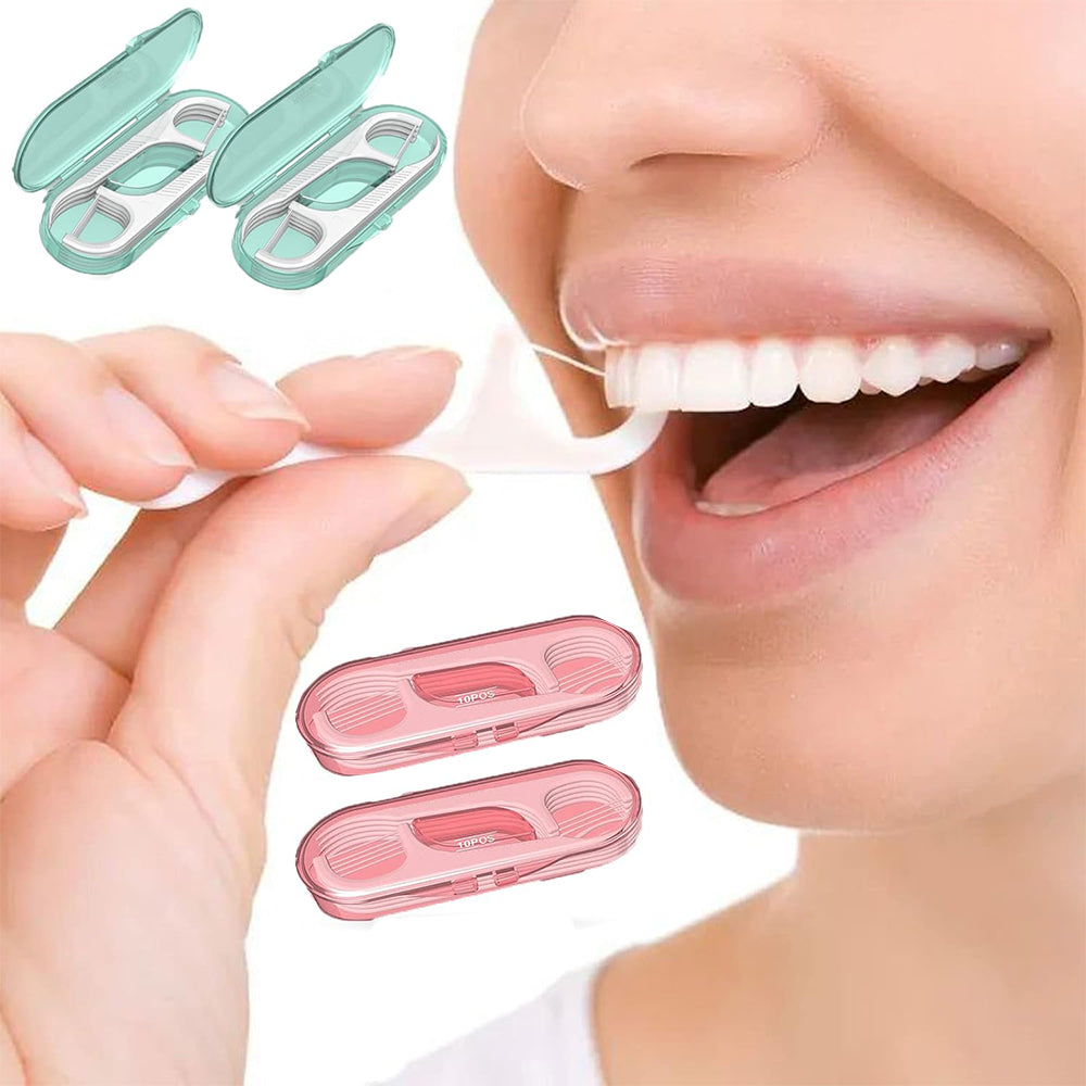 40Pcs Floss with Travel Cases