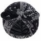 Satin Lined Beanies Polyester Sleeping Cap Styling Care Bonnet Wrap For Women