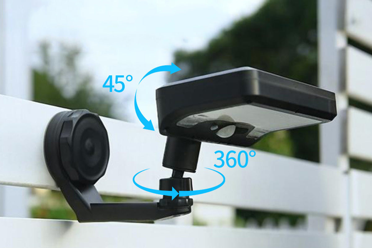 Magnetic Solar Light Outdoor Lamp with Solar USB Dual Charging Method