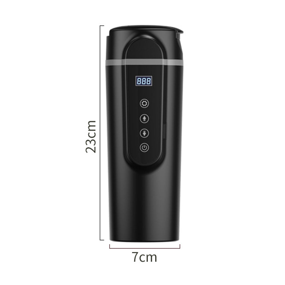 12V/24V Portable Water Boiler Heated Travel Mug Car Electric Kettle