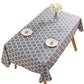 Moroccan Pattern Tablecloth Rectangle Dining Table Cover Christmas Party Decor