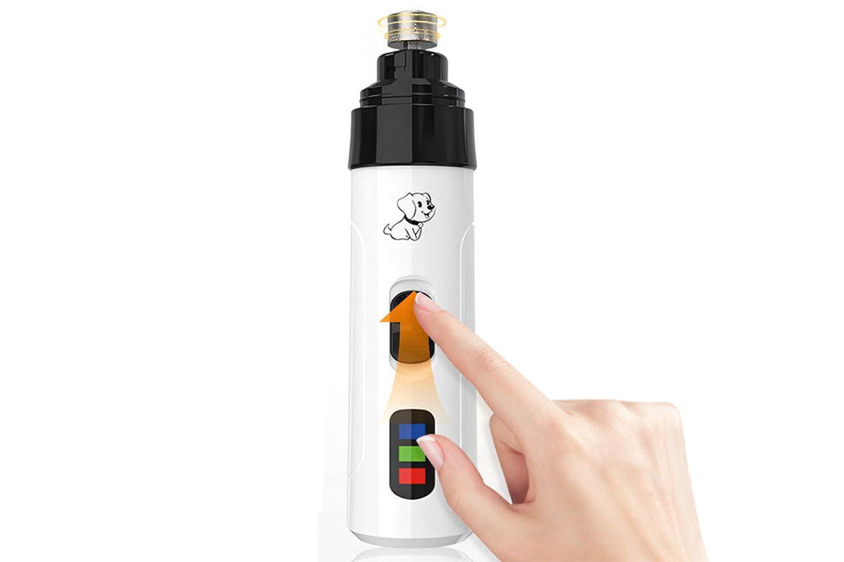Electric Pet Nail Grinder 2-Speed Toenail Grooming Grinder