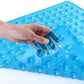 Large Non Slip Shower Mat with Drain Holes Square Shower Mat