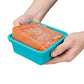 4Pcs Silicone Freezer Tray for Soup Ice Cubes Food Storage Portion Control
