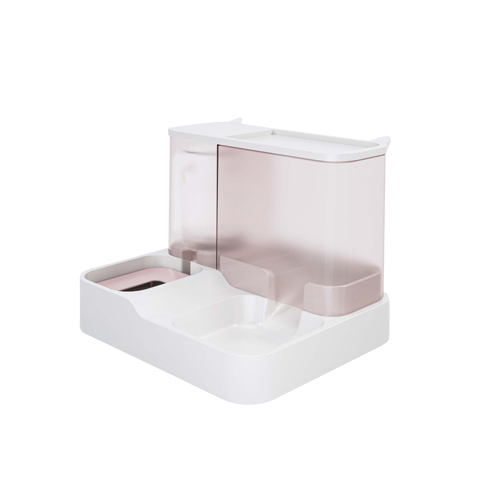 2-in-1 Automatic Feeder Food Water Dispenser