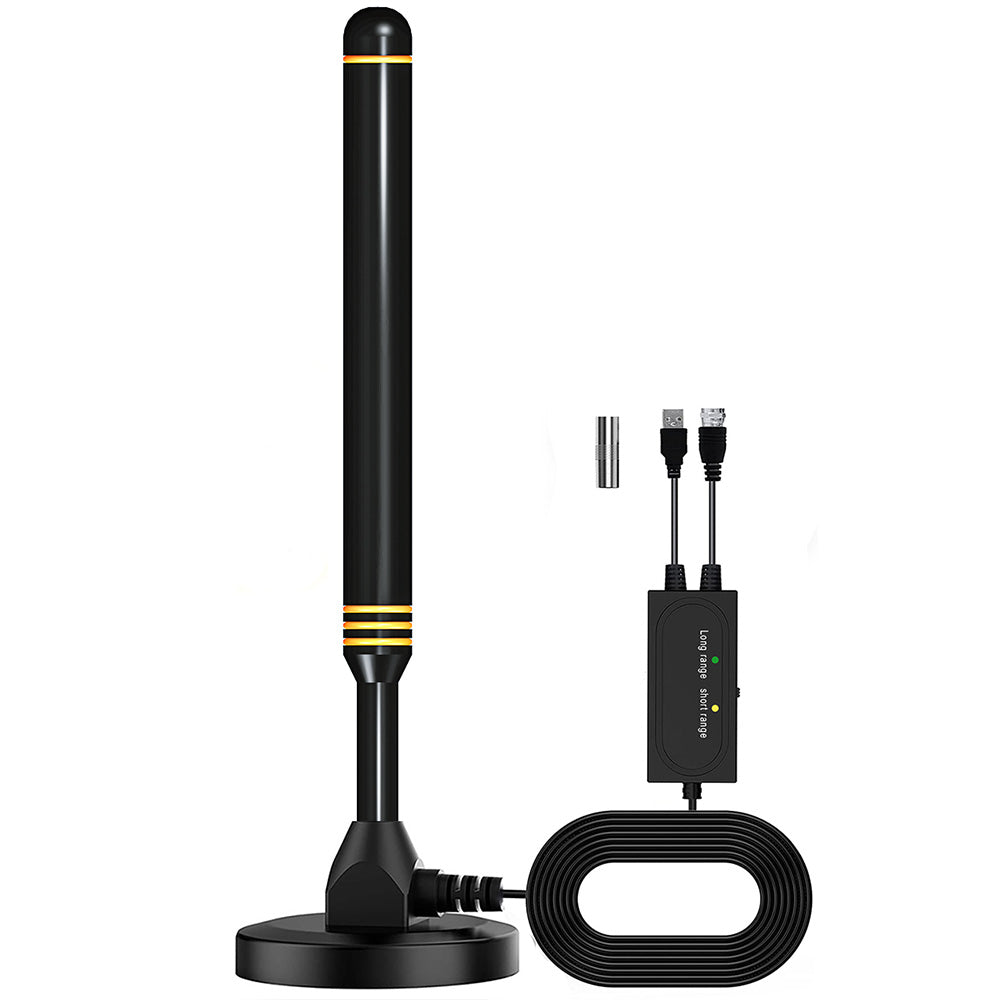 Digital TV Antenna Long Range HD TV Antenna HDTV Amplifier Signal Booster