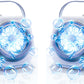 Portable Automatic Bubble Maker Machine Blower LED Light for Parties Wedding