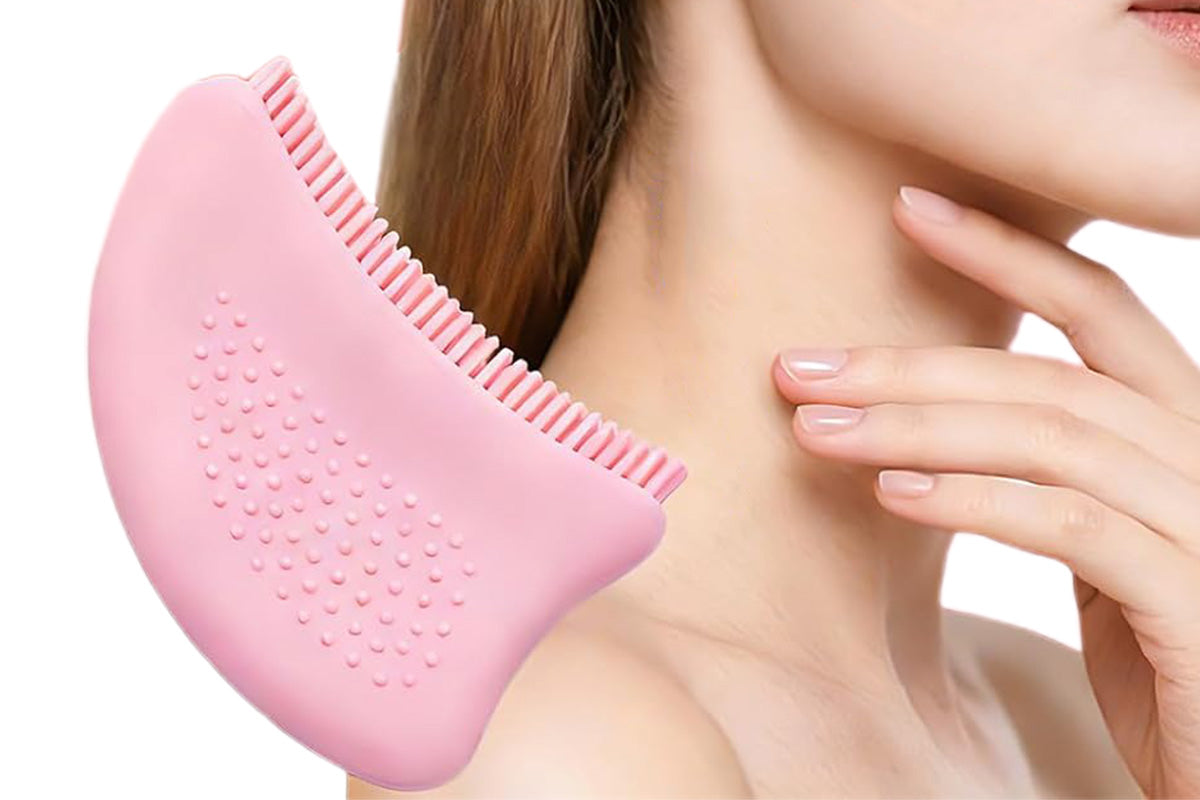 Silicone Contour Face Brush for Facial and Neck Massage