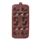2Pcs Duck Egg Bunny Silicone Chocolate Molds