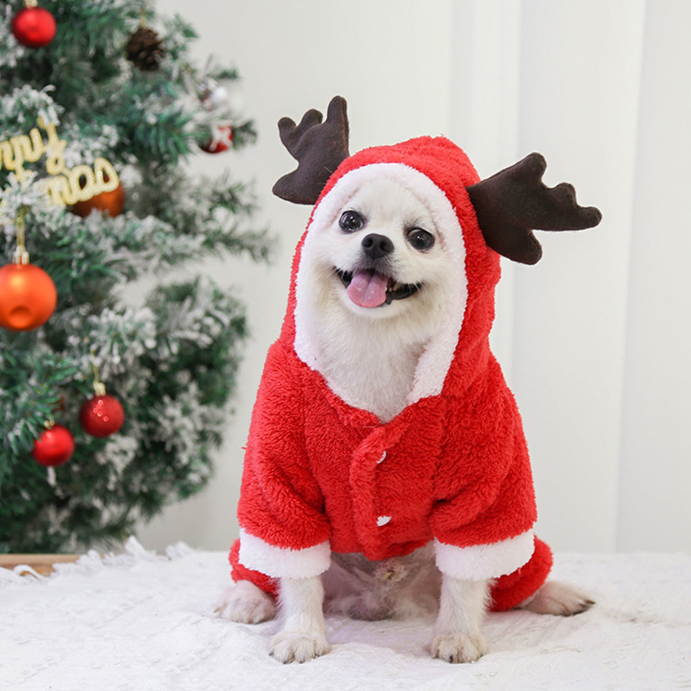 Christmas Decoration Dog Thermal Sweatshirt
