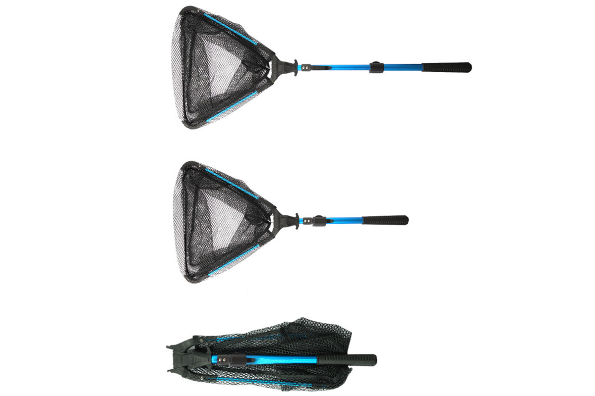 Foldable Fishing Net Aluminum Handle for Steelhead Salmon Fly Kayak Catfish Bass