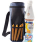 Portable Travel Cooler Bag Insulated Wine Bottle Tote Carrier Bag