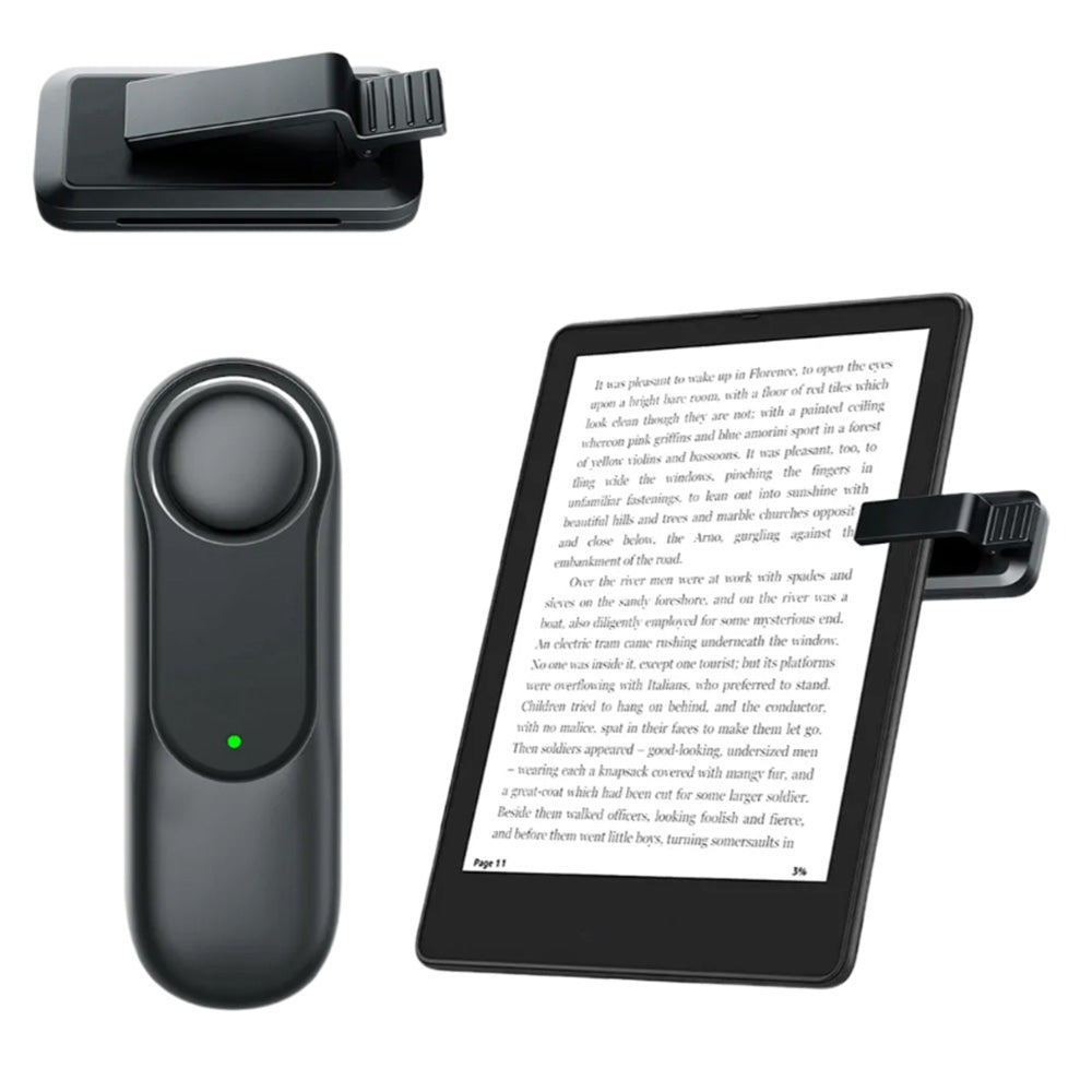 Remote Control Page Turner For Kindle iPad iPhone Accessories For Hands-Free Reading