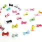 60PCS Pet Bowknot Hair Bow With Clips For Pet Grooming Decoration
