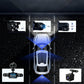 360 View 4 Channel Dash Cam Front and Rear Left Right Inside Camera for Cars with 32GB Memory Card