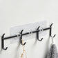 6 Pack Wall Mounted Shower Caddy Set No Drill Bathroom Organizer