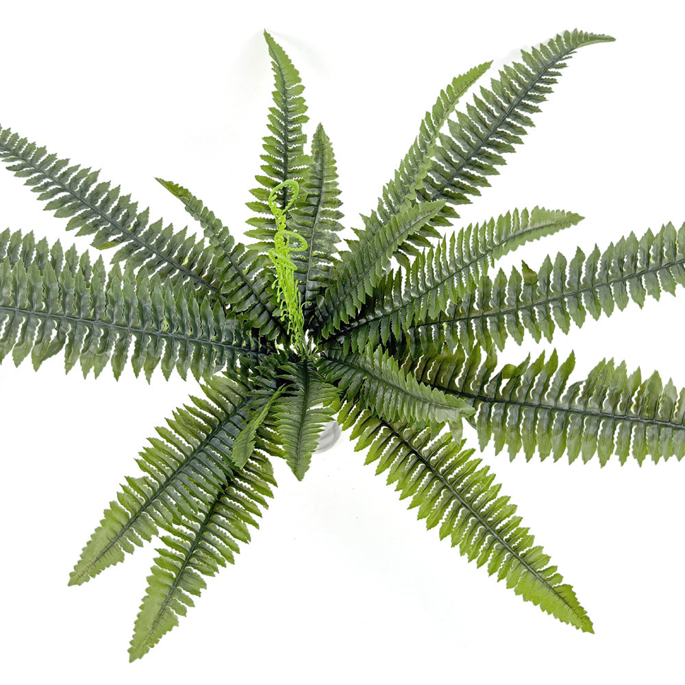 Ferns Artificial Bush Plants Artificial Boston Ferns With 38 Fronds For Outdoors Home Decor