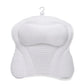 4D Mesh Bath Pillows With Suctions for Neck or Back Support