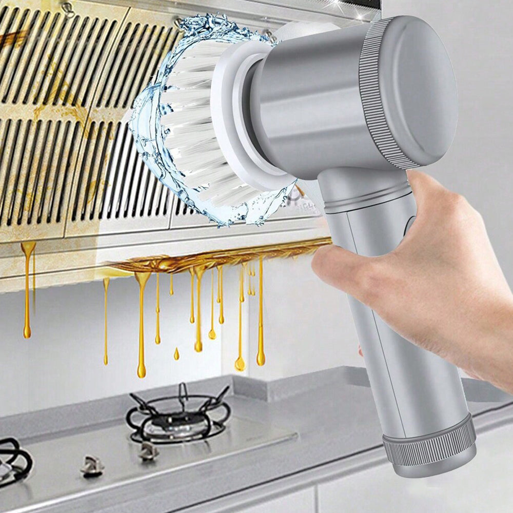 Electric Cleaning Brush Cordless Spin Scrubber Bathroom Shower Cleaner