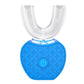 Wireless Charging U-Shaped Electric Toothbrush with Automatic Cleaning