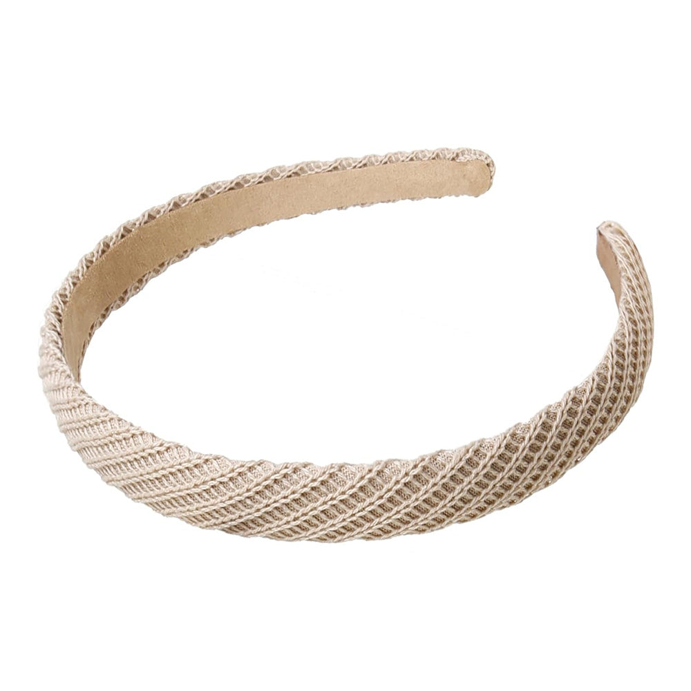 4PCS Thin Knitted Hairbands for Women Non-Slip Fashion Hair Accessories