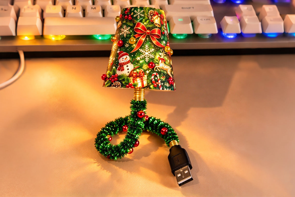 USB Christmas Projector Light with 6 Projection Films for Aldults