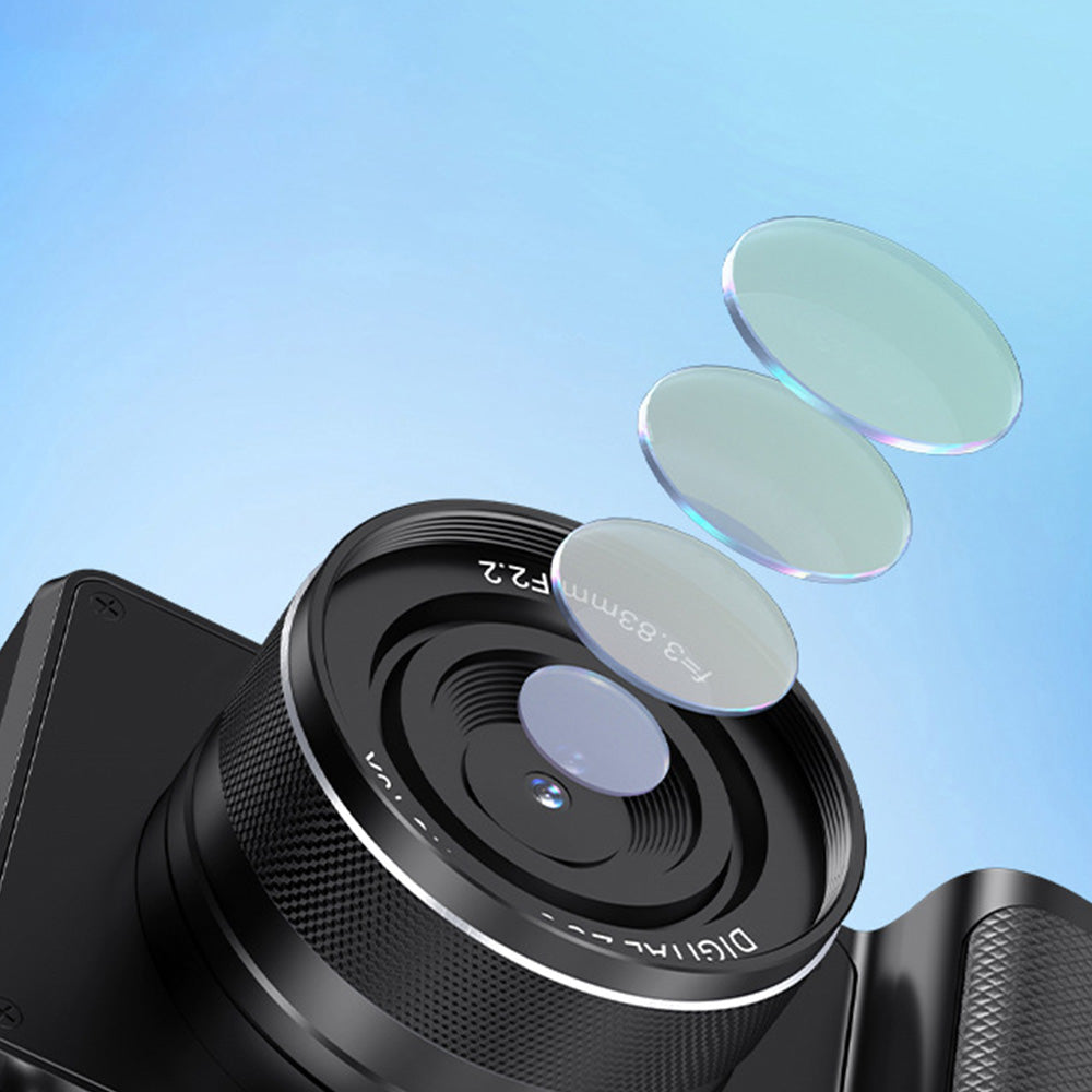 8K Digital Camera 18X Zoom Dual Lens Camera for Beginners Vlogging