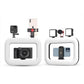 Ring Light Kit Outdoor Live Streaming Photography Fill Light with Phone Clip