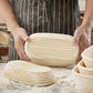 Oval Sourdough Banneton Bread Dough Proofing Basket with Liner