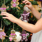12PCS Gingerbread Man Christmas Decoration For Tree Hanging Pendant For Christmas Tree