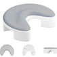 Ergonomic Side Sleeper Pillow with Arm Hole for Neck and Shoulder Support