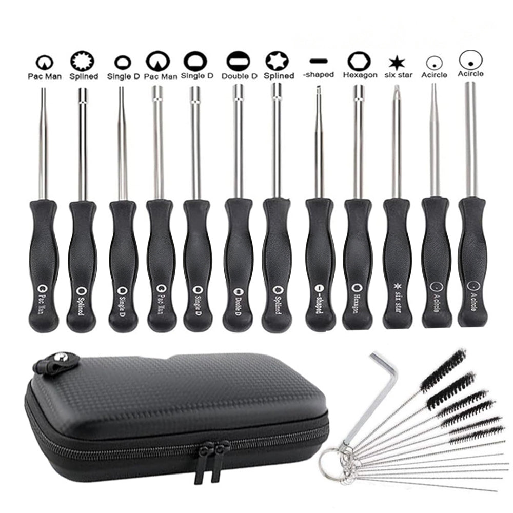 12 Piece Carburetor Adjustment Tool Kit Adjusting Carb Screwdriver Set
