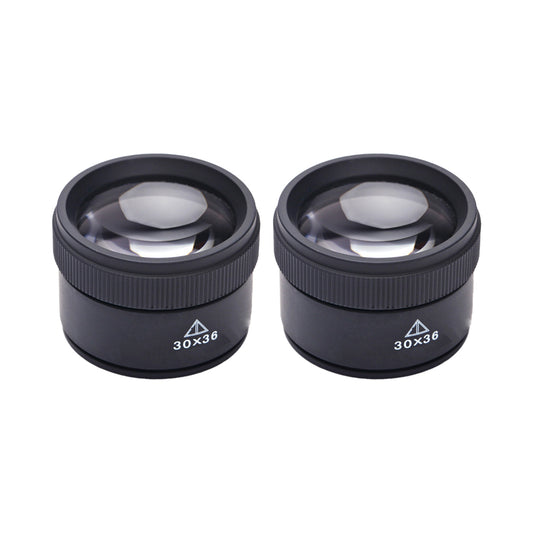 2Pcs 30x36mm Portable Pocket Reading Magnifier