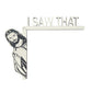 I Saw That Jesus Door Sitter Wood Door Frame Decoration-Left