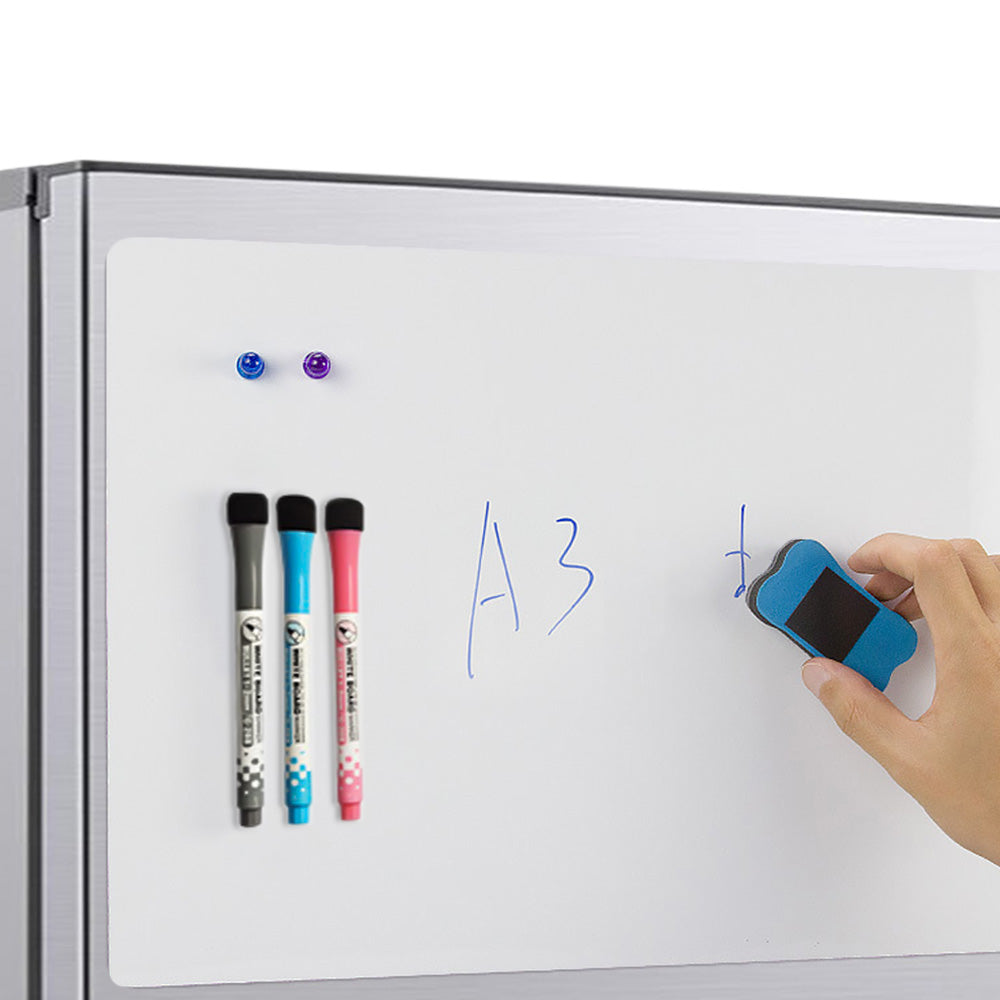 Attractive Dry Erase Board for Fridge with 3 Markers and Eraser Kitchen Whiteboard
