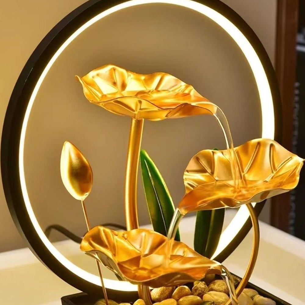 USB Powered Tabletop Fountain Night Light