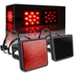 15 LED Square Brake Light for Trailer Hitch