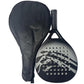 Carbon Fiber Paddle Tennis Racket with EVA Core and Carry Bag for Beach or Court