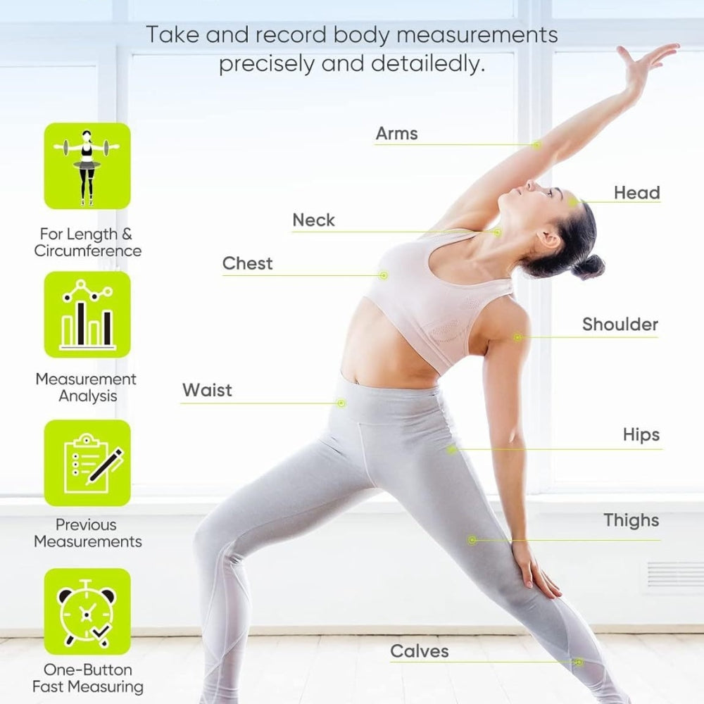 Smart Tape Measure Body with App Bluetooth Measuring Tapes