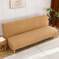 Armless Couch Cover Stretch Sofa Cover with Elastic Bottom