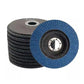 10 PCS 125mm Flap Discs Aluminum Grinding Discs for Angle Grinder to Sanding Grinding Metal Wood